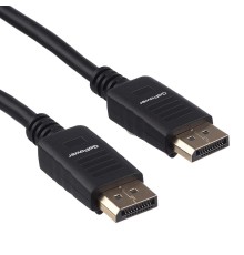 Кабель/ Кабель GoPower DisplayPort (m)-DisplayPort (m) 1.8м ПВХ ver.1.4 черный Premium Zip-Lock c подвесом