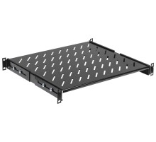 ITK Полка стационарная L=400мм черная