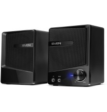 SVEN 248, чёрный, USB, акустическая система 2.0, мощность 2x3 Вт(RMS)