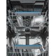 Встраиваемые посудомоечные машины ELECTROLUX/ Встраиваемая узкая посудомоечная машина, загрузка на 10 комплектов посуды, сенсорное управление, 8 программ, 44.6x55x82 см, черный цвет, сушка: стандартная (конденсация), индикация на полу: проекция дисплея