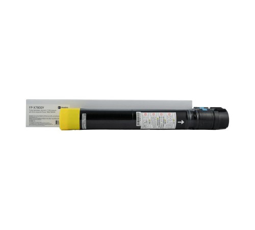 Тонер-картридж F+ imaging, желтый, 17 200 страниц, для Xerox моделей Phaser 7800/7800DN (аналог 106R01572), FP-X7800Y