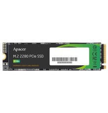 Твердотельный накопитель Apacer SSD AS2280P4X 512Gb M.2 2280 PCIe Gen3x4, R2100/W1500 Mb/s, 3D NAND, MTBF 1.8M, NVMe, 200TBW, Retail, 3 years (AP512GAS2280P4X-1)