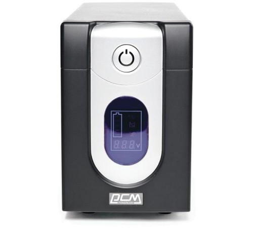 Источник бесперебойного питания Powercom Back-UPS IMPERIAL, Line-Interactive, 1025VA/615W, Tower, 6*IEC320-C13 (2 surge & 4 batt), LCD, USB (507310)