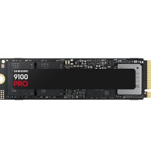 Твердотельный накопитель/ Samsung SSD 9100 PRO, 1000GB, M.2(22x80mm), NVMe 2.0, PCIe 5.0 x4, V-NAND TLC, R/W 14700/13300MB/s, IOPs 1 850 000/2 600 000, TBW 600, DWPD 0.3 (12 мес.)