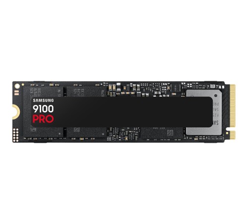 Твердотельный накопитель/ Samsung SSD 9100 PRO, 1000GB, M.2(22x80mm), NVMe 2.0, PCIe 5.0 x4, V-NAND TLC, R/W 14700/13300MB/s, IOPs 1 850 000/2 600 000, TBW 600, DWPD 0.3 (12 мес.) Твердотельный накопитель/ Samsung SSD 9100 PRO, 1000GB, M.2(22x80mm), NVMe 2.0, PCIe 5.0 x4, V-NAND TLC, R/W 14700/13300MB/s, IOPs 1 850 000/2 600 000, TBW 600, DWPD 0.3 (12 мес.)