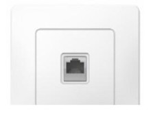 BLANCA С/У РОЗЕТКА компьютерная RJ45, кат.5E, БЕЛЫЙ