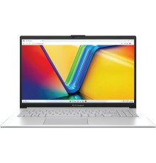 Ноутбук/ ASUS E1504FA-L1013W 15.6"(1920x1080 OLED)/AMD Ryzen 5 7520U(2.8Ghz)/8192Mb/512PCISSDGb/noDVD/Int:AMD Radeon/Cam/BT/WiFi/50WHr/war 1y/1.63kg/Cool Silver/Win11Home