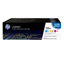 Тонер-картридж набор из 3 шт/ HP 125A CYM Tri-Pack LJ Toner Cartridge