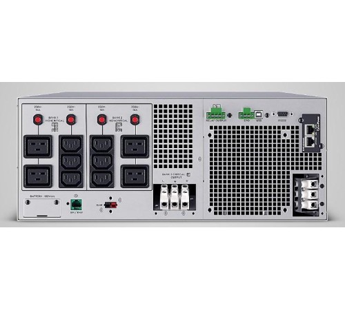 Источник бесперебойного питания CyberPower OL10KERTHD Online 10000VA/10000W USB/RS-232/Dry/EPO/SNMPslot/BM/ENV/RJ11/45/EBM (6 IEC С13, 4 IEC C19, terminal) Источник бесперебойного питания CyberPower OL10KERTHD Online 10000VA/10000W USB/RS-232/Dry/EPO/SNMPslot/BM/ENV/RJ11/45/EBM (6 IEC С13, 4 IEC C19, terminal)