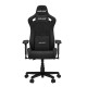 Кресло игровое Anda Seat Kaiser Frontier, цвет черный, размер M (90кг), материал ткань (модель AD12) (Мятая упаковка)