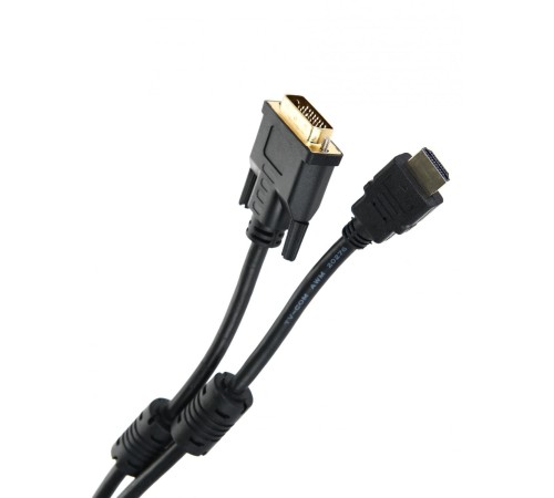 Кабель/ Кабель HDMI to DVI-D (19M -25M) 2м, 2 фильтра TV-COM <LCG135F-2M>