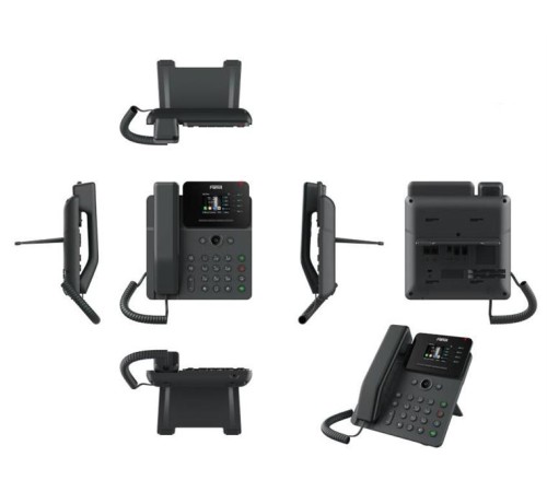 SIP-Телефон Fanvil V61G, 4 SIP-акк., 2,4", 320x240 Цвет. экран, POE, БП в комп., 2x1 Gbps