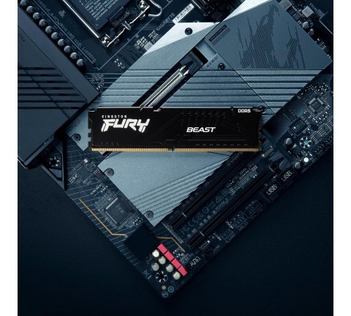 Память оперативная/ Kingston 8GB 6000MT/s DDR5 CL30 DIMM FURY Beast Black EXPO Память оперативная/ Kingston 8GB 6000MT/s DDR5 CL30 DIMM FURY Beast Black EXPO