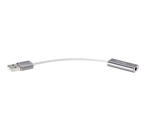 Переходник/ Переходник аудио USB2.0(M)-->3.5мм F (гнездо) Telecom  0.1м <TA316U>