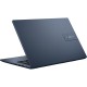Ноутбук/ ASUS X1404VA-EB416W 14"(1920x1080 (матовый) IPS)/Intel Core i5 1335U(1.3Ghz)/8192Mb/512PCISSDGb/noDVD/Int:Intel Iris Xe Graphics/Cam/BT/WiFi/42WHr/war 1y/1.4kg/Quiet Blue/Win11Home + NumberPad