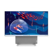 Моноблок Lenovo Yoga AIO 7 27APH8 27" QHD (2560x1440) IPS 350N, Ryzen 7 8845HS, 16GB LPDDR5x-6400, 1TB SSD M.2, Radeon 780M, WiFi 6E, BT, Removable 0.5MP+IR, Wireless KB&Mouse, Win 11 Home RUS, Cloud Grey,  1Y