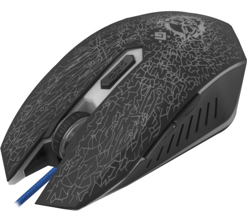 Defender Проводная игровая мышь Shock GM-110L оптика,6кнопок,800-3200dpi