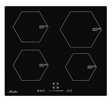 Встраиваемая варочная панель MONSHER/ Индукционная варочная поверхность Monsher, 60 см 9 уровней мощности, инвертер, бустер, блокировка управления, Stop and Go, таймер, автоматическое отключение, сенсорное управление, индикатор остаточного тепла, 5 цифров