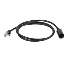 Удлинитель патч-корда Удлинитель патч-корда UTP кат.5E, розетка RJ45 - вилка RJ-45, 10 м, серый