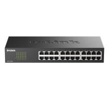 Коммутатор/ DES-1024D Unmanaged Switch 24x100Base-TX, metal case
