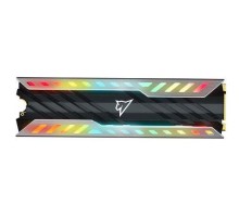 SSD накопитель Netac SSD NV3000 RGB 1TB PCIe 3 x4 M.2 2280 NVMe 3D NAND SSD, R/W up to 3400/2000MB/s, IOPS(R4K) 150K/200K, TBW 600TB, with heat sink & RGB, 5y wty