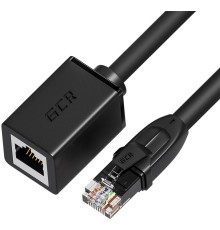 GCR Удлинитель патч-корда прямой 3.0m, UTP медь, кат.6, 24 AWG, ethernet high speed 10 Гбит/с, RJ45, GCR-52651