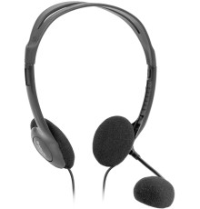 Defender Компьютерная гарнитура Aura 102 черный, кабель 1,8 м