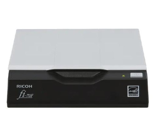 Сканер Ricoh scanner Fi-70f (Сканер паспортов/удостоверений личности, А6, односторонний планшетный блок, USB 2.0, светодиодная подсветка) ex.Fujitsu scanner fi-65F PA03841-B001
