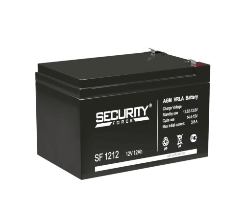 Аккумуляторная батарея SECURITY FORCE SF 1212 Аккумуляторная батарея SECURITY FORCE SF 1212