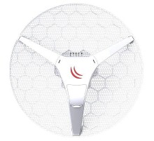 Точка доступа MikroTik LHG XL HP5 4pack (LHG XL HP5 with 27dBi 5GHz antenna, Dual Chain High Power 802.11an wireless, 600MHz CPU, 64MB RAM, 1x LAN, POE, PSU, RouterOS L3) – all f (существенное повреждение коробки)