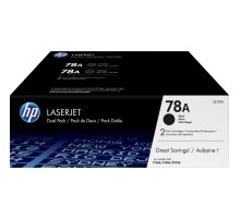 Тонер-картридж набор из 2 шт/ HP 78A Black Dual Pk LJ Toner Cartridge