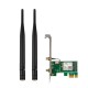 Адаптер Wi-Fi/ "Сетевой PCIe Адаптер AX3000 Wi-Fi 6 Bluetooth 5.0 PCIe