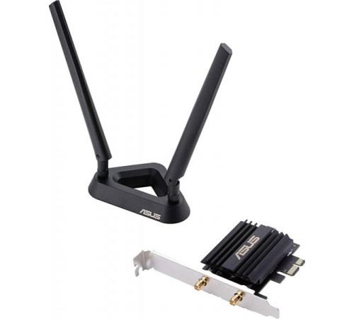 адаптер ASUS PCE-AX58BT // AX3000 // 2402 + 574Mbps, PCI-E Adapter, 2 antenna