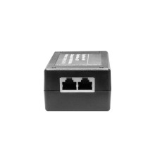 PoE-инжектор Gigabit Ethernet/ PoE-инжектор Gigabit Ethernet на 1 порт, мощностью до 65W. Совместим с оборудованием PoE IEEE 802.3af/at/bt. Мощность PoE на порт - до 65W. Напряжение PoE - 52V(конт. 1,2,4,5(+), 3,6,7,8(-)). Порты: вх. - 1 x RJ45(10/100/100