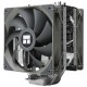 Кулер для процессора/ CPU Cooler Thermalright Assassin Spirit 120 V2 PLUS (4-pin PWM, 154mm, Al/Cu, 4x6mm, 2x120mm, 66.17/58CFM, 25.6dBA, 1500RPM, S: 1851/1700/1200/115X, AM5/AM4, silver, black, grey)
