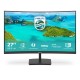 Монитор LCD 27'' 16:9 1920х1080(FHD) VA, Curved, 75 Hz, 250 cd/m2, 3000:1, 4ms, VGA, HDMI, Tilt, Speakers, Black (Вскрытая упаковка)