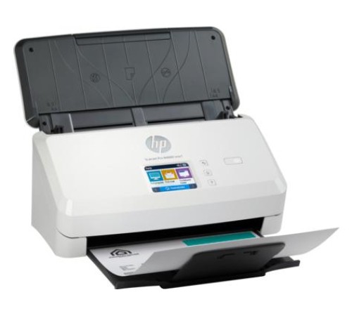 Сканер HP ScanJet Pro N4000 snw1 (CIS, A4, 600 dpi, Ethernet 10/100Base-TX, USB 3.0, Wi-Fi, ADF 50 sheets, Duplex, 40 ppm/80 ipm)