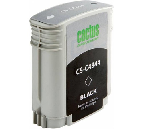 Картридж струйный Cactus CS-C4844 №10 черный (72мл) для HP BIJ 1000/1100/1200/2200/2300/2600/2800