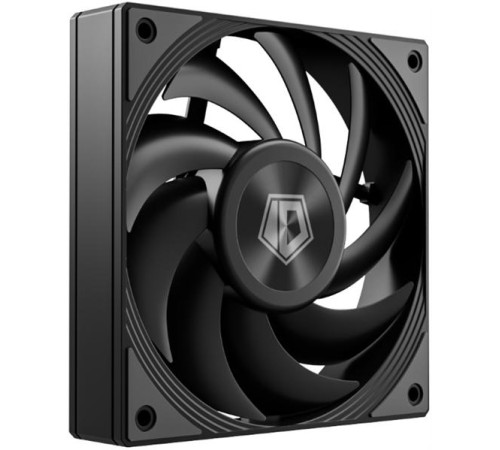 Вентилятор для корпуса ID-COOLING DF-125-K 120x120x25мм (60шт./кор, PWM, черный, 0-2150об/мин)  BOX