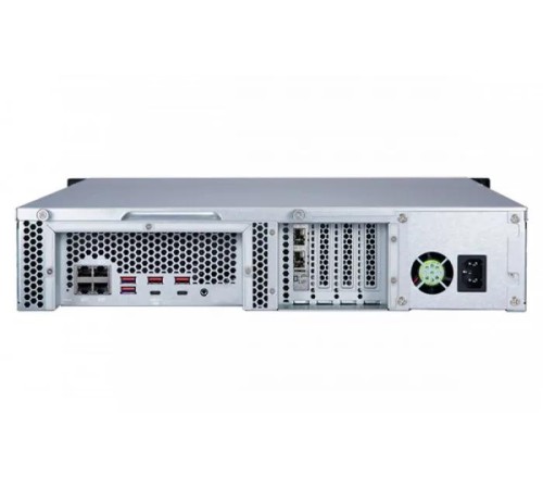 Сетевое хранилище без дисков/ SMB QNAP TS-883XU-RP-E2124-8G 8-Bay NAS (8x 2.5"/3.5" SATA HDD/SSD), Intel Xeon E-2124 4-core 3.3 GHz (up to 4.3 GHz), 8GB DDR4 ECC RAM (2 x 4GB) up to 64 GB ( 4 x 16 GB), 4x GbE LAN, 2 x 10GbE SFP+, rackmount 2U, Сетевое хранилище без дисков/ SMB QNAP TS-883XU-RP-E2124-8G 8-Bay NAS (8x 2.5"/3.5" SATA HDD/SSD), Intel Xeon E-2124 4-core 3.3 GHz (up to 4.3 GHz), 8GB DDR4 ECC RAM (2 x 4GB) up to 64 GB ( 4 x 16 GB), 4x GbE LAN, 2 x 10GbE SFP+, rackmount 2U,