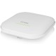 Точка доступа/ Zyxel NebulaFlex Pro WAX620D-6E Hybrid Access Point, WiFi 6, 802.11a/b/g/n/ac/ax (2.4 & 5 GHz), MU-MIMO, Dual Pattern 4x4 Antennas, Up to 575+4800 Mbps c, 1xLAN 2.5GE, 1xLAN GE, PoE, 4G/5G protection