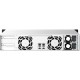 Сетевое хранилище без дисков/ SMB QNAP TS-1273AU-RP-8G NAS 12 HDD trays, 2x 2.5 GbE, rackmount, 2 PSU. 4-core AMD V1500B 2,2 GHz , RAM 8 GB (8 GB UDIMM DDR4 (1 x 8 GB) up to 32 GB (2 x 16 GB)). W/o rail kit RAIL-B02