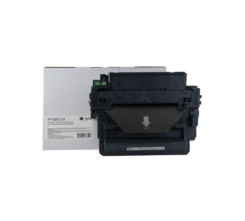 Картридж F+ imaging, черный, 12 000 страниц, для HP моделей LJ 2410/2420/2430 (аналог Q6511X/CRG310II/CRG710H/CRG310H), FP-Q6511X (Мятая упаковка)