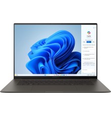 Ноутбук/ ASUS UM5606WA-RK236W 16"(2880x1800 OLED)/AMD Ryzen AI 9 HX 370(2Ghz)/32768Mb/1024PCISSDGb/noDVD/Int:AMD Radeon 890M/Cam/BT/WiFi/78WHr/war 1y/1.5kg/Zumaia Gray/Win11Home + алюм корп; +USB-RJ45 кабель