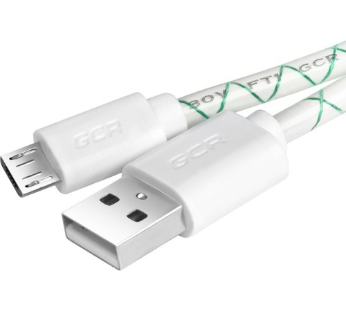 Greenconnect Кабель 2A 1.0m USB 2.0, AM/microB 5pin, бело-зеленый, белые коннекторы, 28/24 AWG, поддержка функции быстрой зарядки, GCR-UA9MCB3-BD-1.0m, морозостойкий. Greenconnect Кабель 2A 1.0m USB 2.0, AM/microB 5pin, бело-зеленый, белые коннекторы, 28/24 AWG, поддержка функции быстрой зарядки, GCR-UA9MCB3-BD-1.0m, морозостойкий.