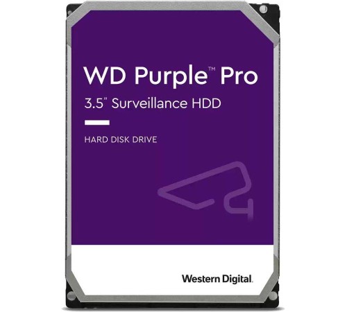 Жесткий диск/ HDD WD SATA3 8Tb Purple Pro 7200 rmp 256MB  1 year warranty