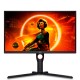 Монитор игровой 24.5'' 16:9 1920х1080(FHD) VA, 240 Hz, 300cd/m2, 3000:1, 80M:1, 0,5 ms, 2xHDMI, DP, USB-Hub, Height adj, Pivot, Tilt, Swivel, Black, Red (Мятая упаковка)