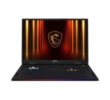 Ноутбук без сумки MSI Raider 18 HX A2XWIG-204RU Ultra9 285HX 18" 16:10 UHD+ (3840x2400)120Hz DDR5 64GB (32GB*2),4TB SSD(2TB+2TB),NV RTX 5080 (16GB GDDR7),99Whr,3,6kg,2y,Win11Home,Black