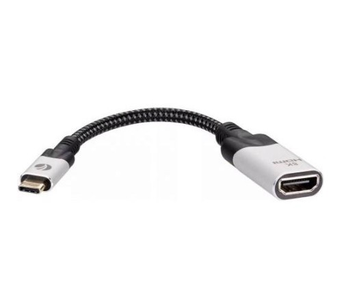 Aдаптер/ Aдаптер USB 3.1 Type-Cm --> HDMI A(f) 8K@60Hz, 0.15m ,Alum ,VCOM <CU423MV-8K>