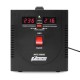 Стабилизатор POWERMAN AVS 2000D, черный, ступенчатый регулятор, цифровые индикаторы уровней напряжения, 2000ВА, 140-260В, максимальный входной ток 12А, 2 евророзетки, IP-20, напольный, 200мм х 160мм х 190мм, 4.9 кг./ Stabilizer POWERMAN AVS 2000D, black,
